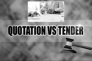 Read more about the article Quotation Vs Tender