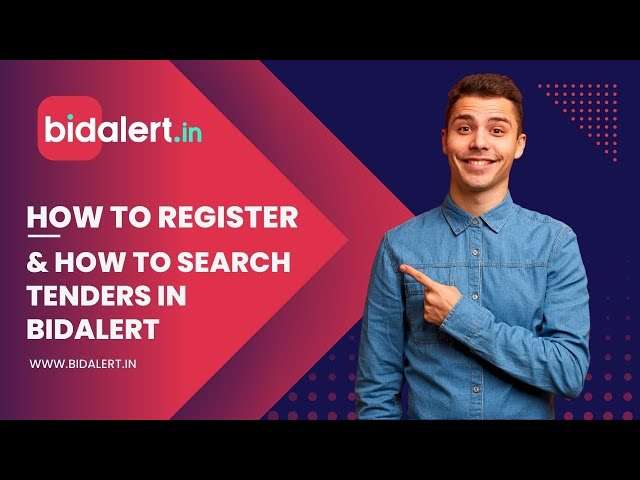 Read more about the article How to register and search lakhs of tenders in Bidalert