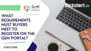 Read more about the article What Requirements Must Buyers Meet to Register on The Gem Portal?