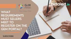 Read more about the article What Requirements Must Sellers Meet to Register on The Gem Portal?