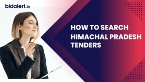 Read more about the article How to search  Himachal Pradesh Tenders (HP)  –  by Bidalert.